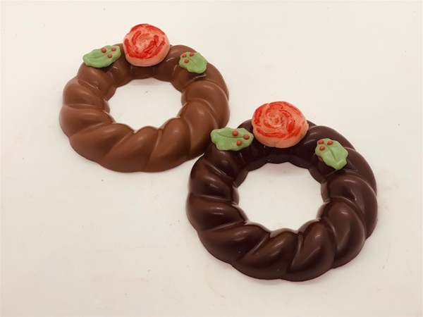 Chocolade Kerstkrans