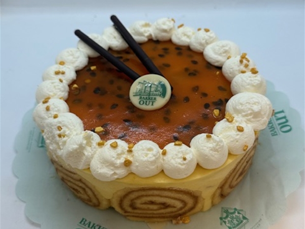 Kwark mango taartje