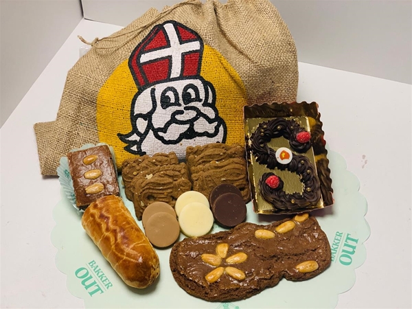 Jute Zak van Sinterklaas (6 items)